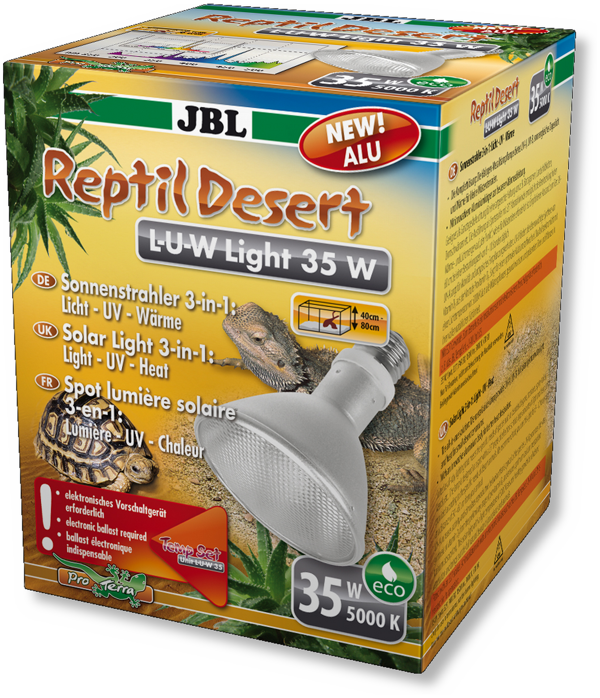 JBL ReptilDesert L-U-W Light alu