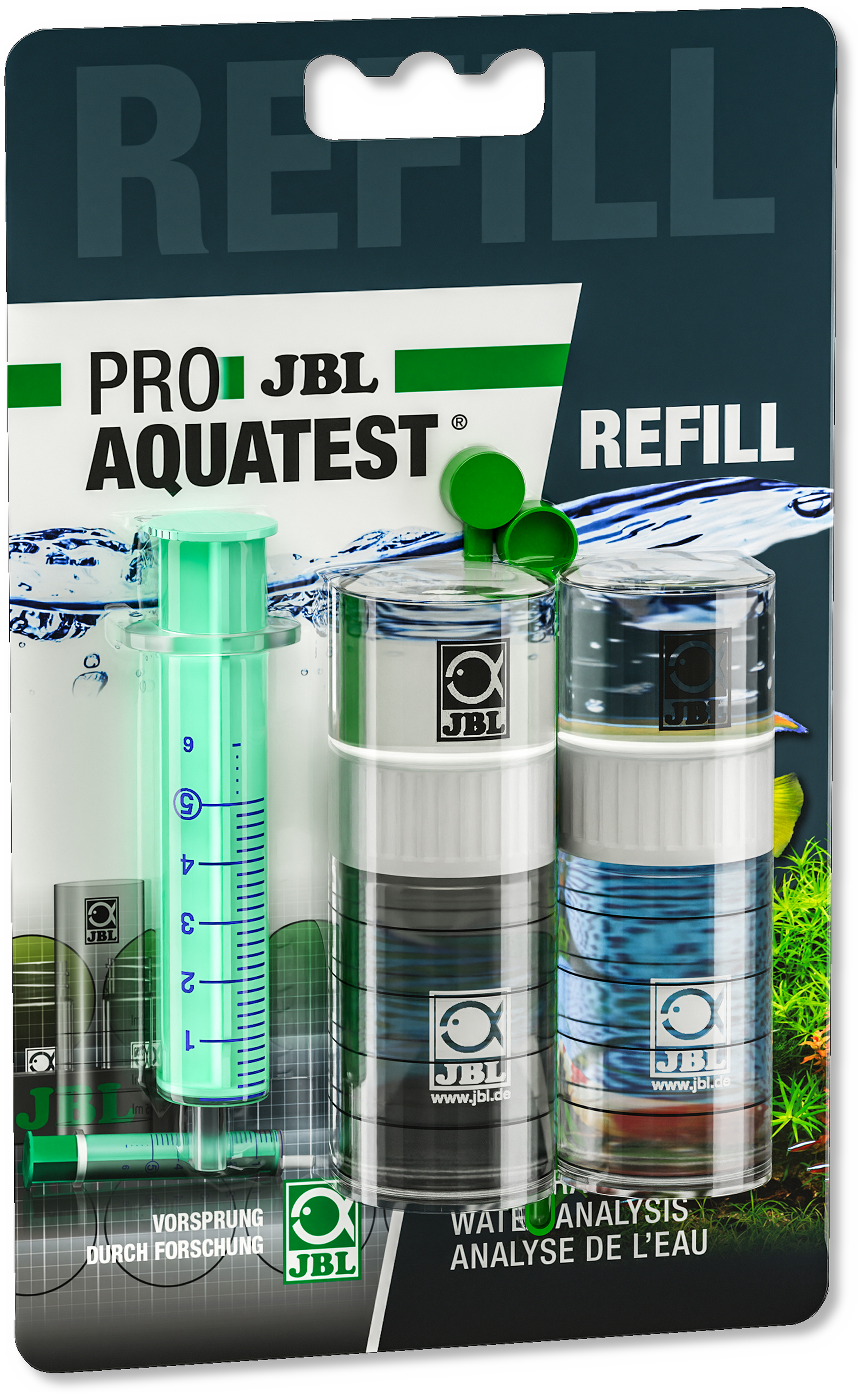 JBL Teileset für Wassertests