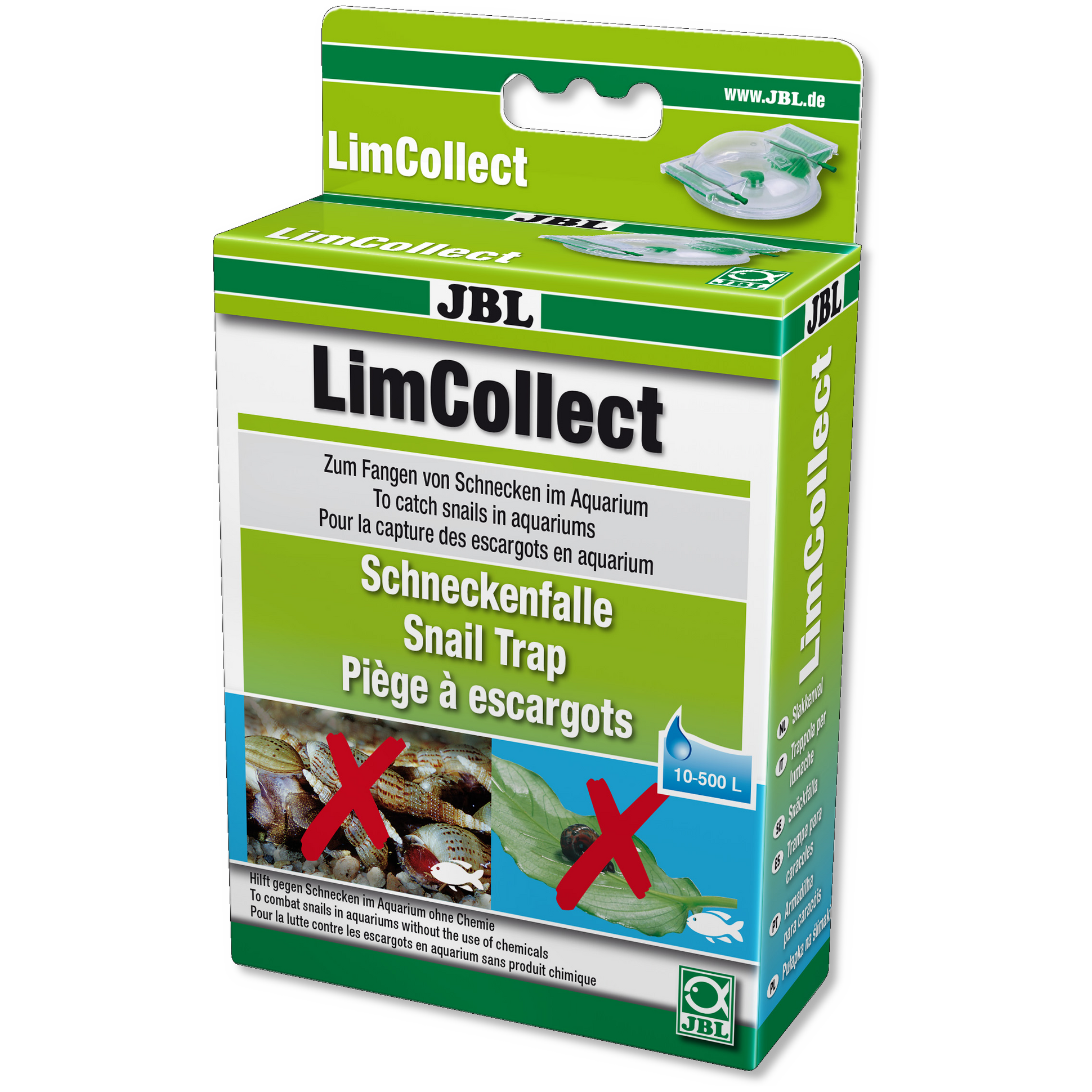 JBL LimCollect Trappola per lumache a base non chimica per acquari