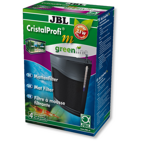 JBL CristalProfi m greenline Mat filter incl. pump for aquariums of 20 – 80  l