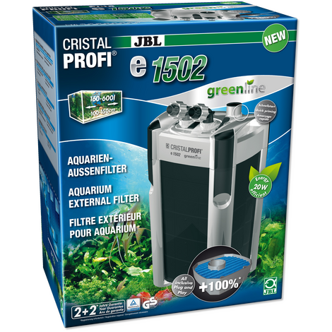 JBL CRISTALPROFI e1502 greenline External filter for aquariums from 160-600  litres