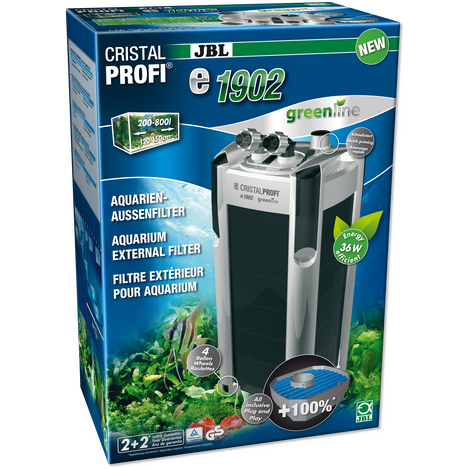 JBL CRISTALPROFI e1902 greenline External filter for aquariums from 200-800  litres