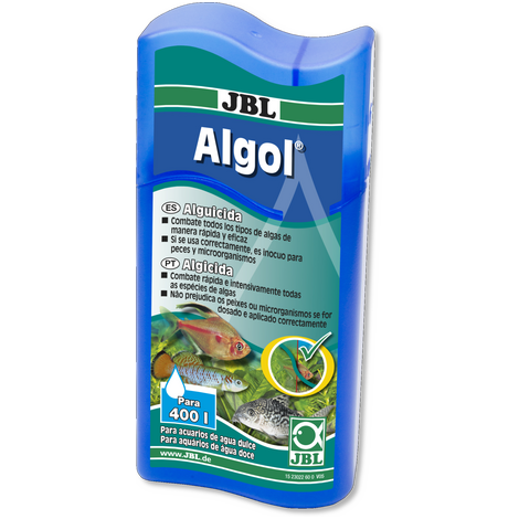 JBL Algol Alguicidas para combatir las algas en acuarios de agua dulce