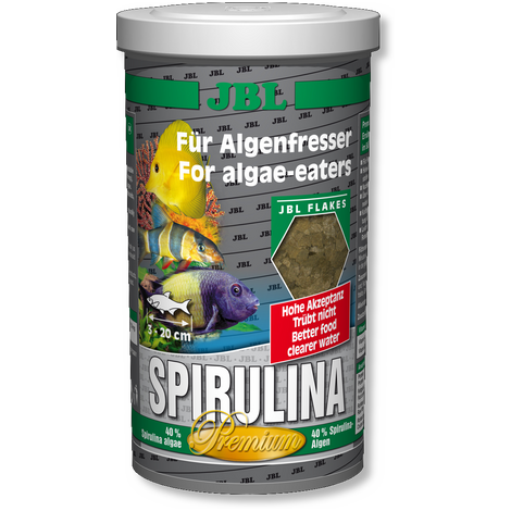 JBL Spirulina Mangime di base premium per gli alghivori in acquario